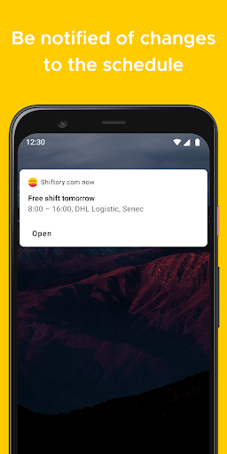 Shiftory.com DHL Screen 3