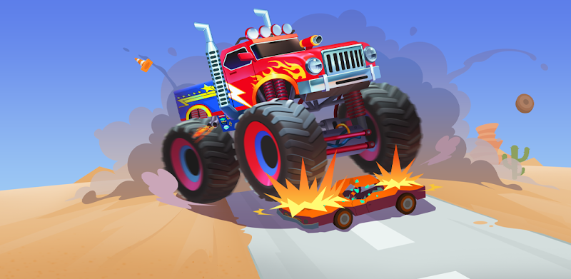 Monster Truck Go - Racing Simulator Games for kids