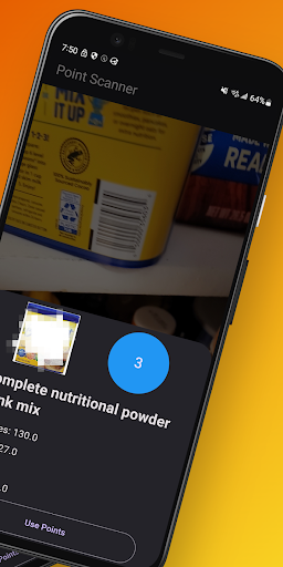 Dietly Food Tracker Screen 2