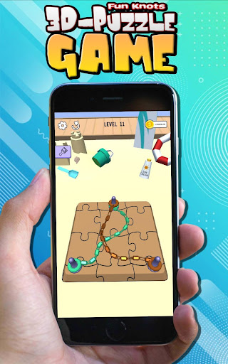 Fun Go Knots 3D-chain puzzle