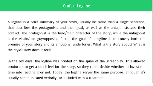 Script Writing - Screenwriting