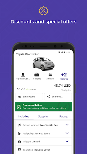 Bookingauto - car rental screenshot 5