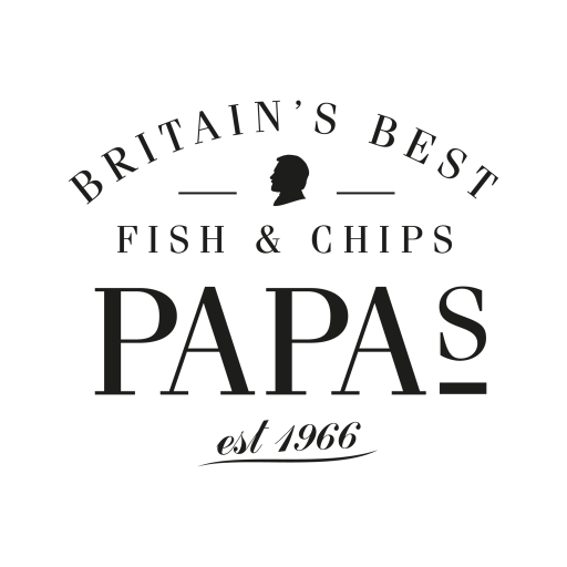 Papas Fish and Chips logo