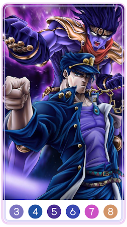 Game screenshot JOJO Color by Number hack