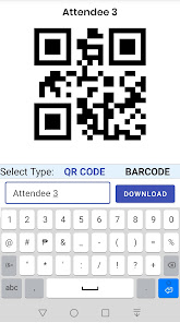 Captura 3 Barcode QR Attendance Control android
