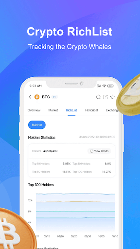 CoinCarp: Crypto Price Tracker Screen 3