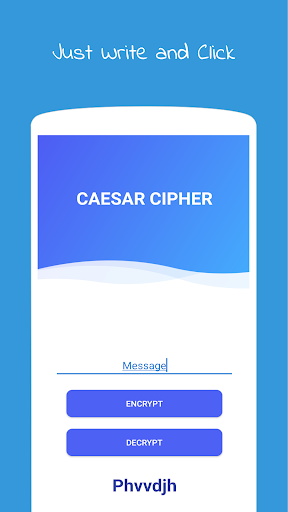 Caesar Cipher - Easy Encrypt a Screen 3