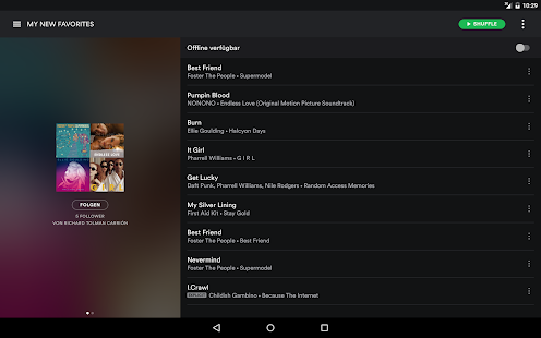 Spotify - Entdecke neue Musik, Podcasts und mehr Screenshot