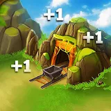 Clicker Mine Idle Adventure - Tap to dig for gold! icon