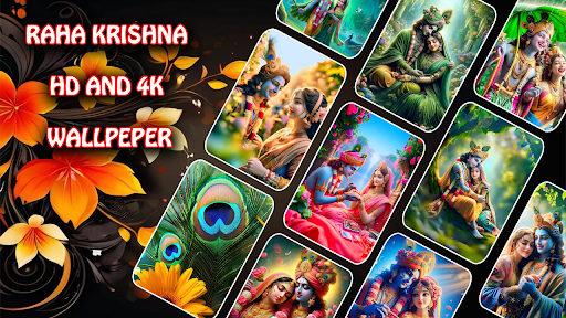 Android application Radha Krishna Wallpaper screenshort