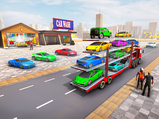 Power Washing Car Simulator 3D Screen 2