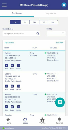 Android application Kognitive Edge screenshort