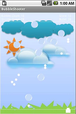 Android application Bubble Shooter screenshort