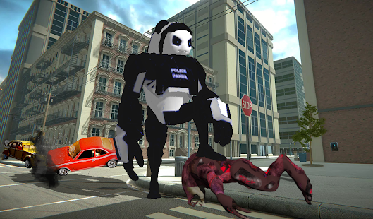 Iron Panda Fighting: Robot kung fu Beasts 4.0 APK screenshots 5