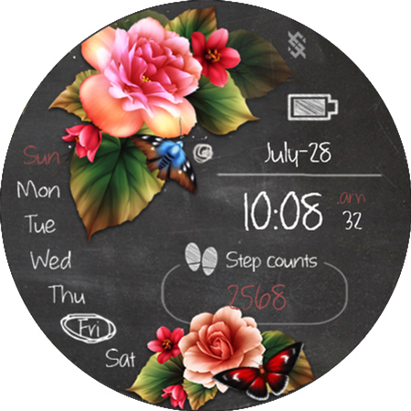 BFF61- Blackboard Art Flower screenshot 18