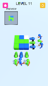 Sort-It Shooting 3D Color Game