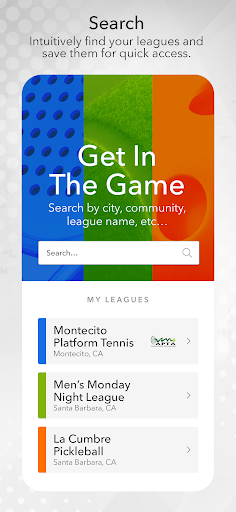 Tenniscores Screen 2