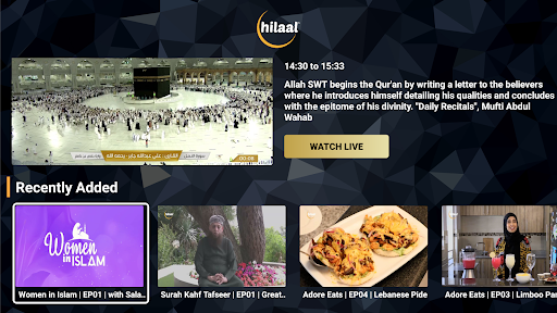 Hilaal TV - Big Screen Screen 2