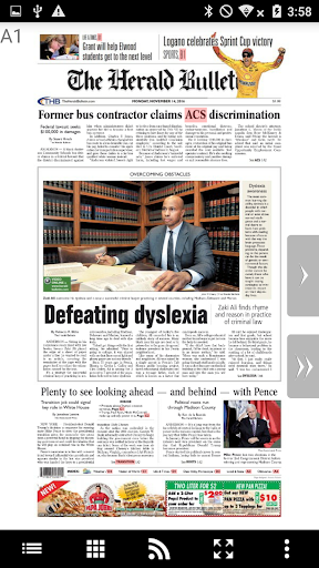 Android application The Herald Bulletin-Anderson screenshort