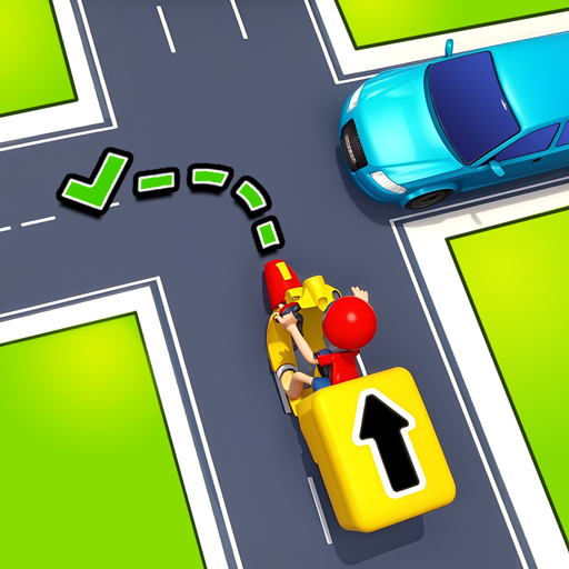 Escape Traffic Delivery Rider logo