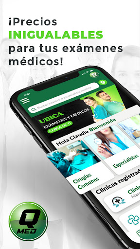 Android application Q Med screenshort
