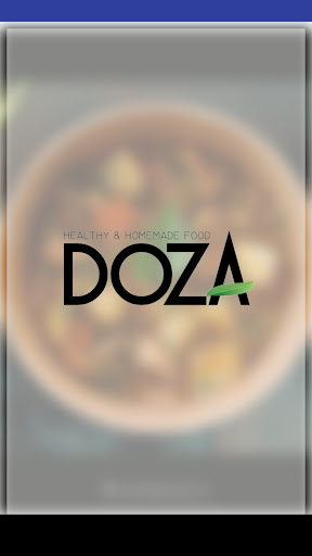 Android application Food Bar DOZA screenshort
