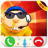 Jeffy The Puppet : Free Fake Call icon
