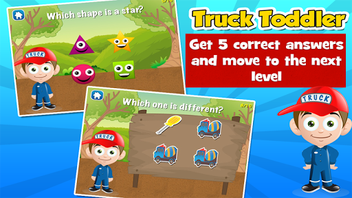 Truck Toddler Kids Games Screen 3