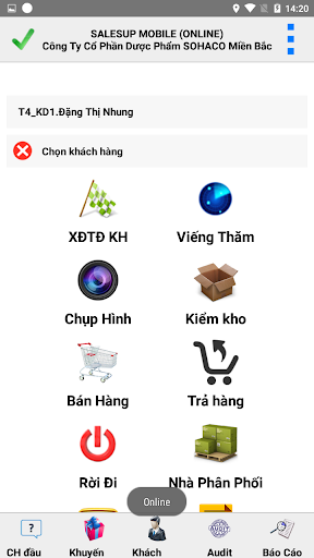 SalesUp SOHACO Screen 2
