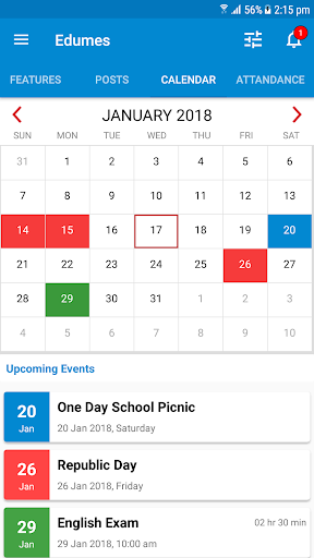 Edumes - for school & colleges Screen 2