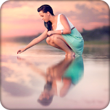 Water Reflection Photo Effect icon