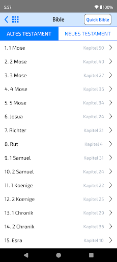 German Bible screenshot 9