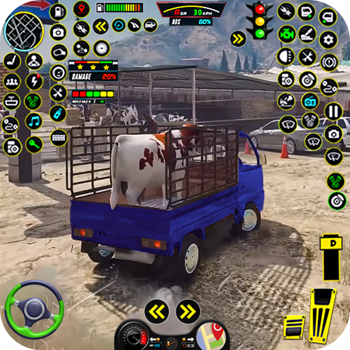 Animal Cargo Truck Game 3D
