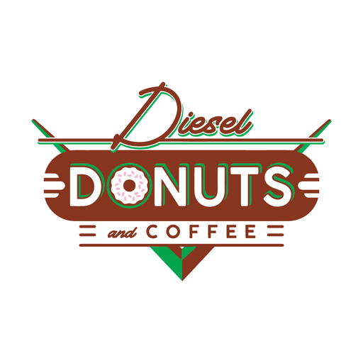 Diesel Donuts and Coffee logo