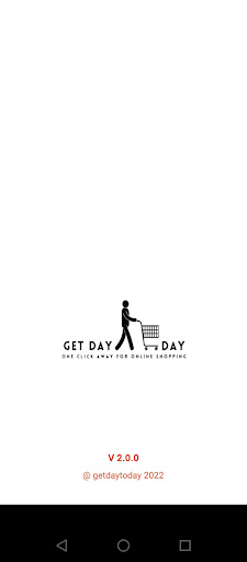 Android application GET DAY TO DAY screenshort