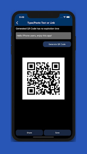 Codex - QR Reader & Generator Screen 3