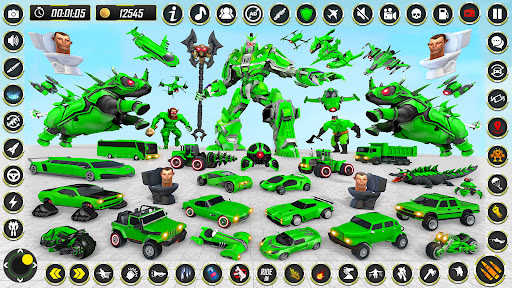 Rhino Robot - Robot Car Games - Action - games