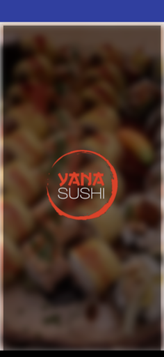 Android application Yana Sushi screenshort
