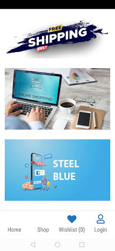 STEEL BLUE Screen 2