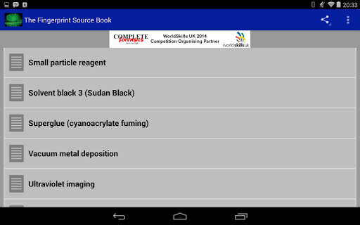 The Fingerprint Source Book UK