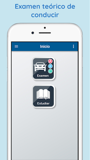 Android application Examen teorico El Salvador screenshort