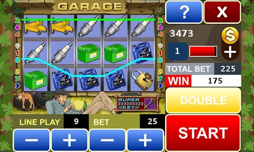 Garage slot machine Screenshot