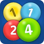 Connect Number - Bubble Blast
