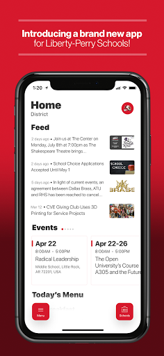 Android application Liberty Perry Schools, IN screenshort