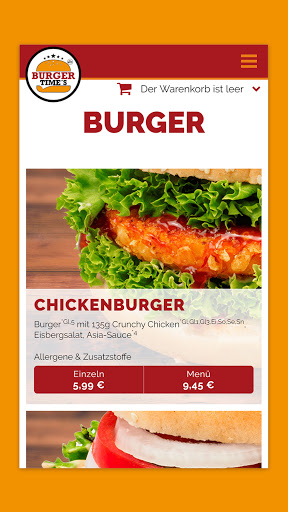 Burger Times Screen 3