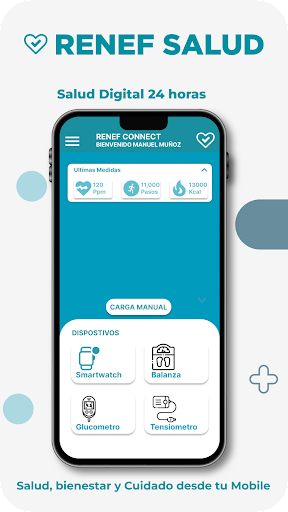 Android application Renef Salud - Connector screenshort