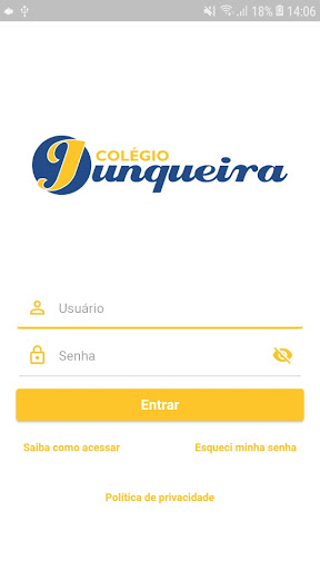 Android application Colégio Junqueira screenshort