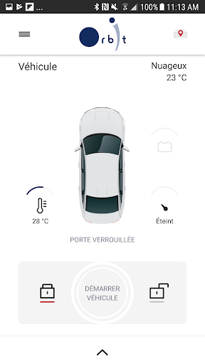 Android application Orbit screenshort