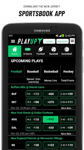 PlayUp Sports Betting NJ Screen 3