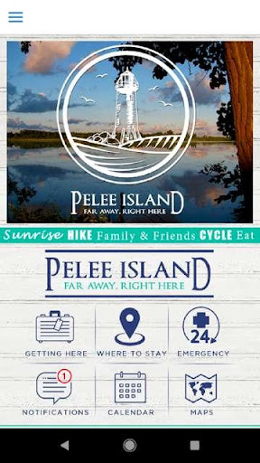 Android application Pelee Island screenshort
